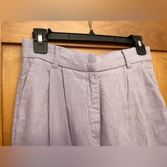 Abercrombie Linen Blend Pant - Lilac Color - Picture 5 of 8